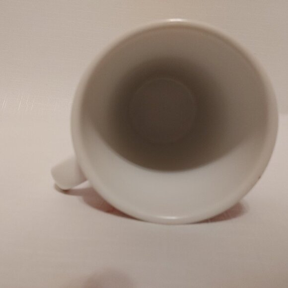 RARE 2011 STARBUCKS Christmas Mug Red Holiday DOG BOY Sled 16oz 473ml - Picture 7 of 8